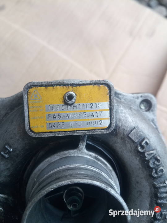 Turbina Turbosprężarka 15 dci Renault Dacia Myszków