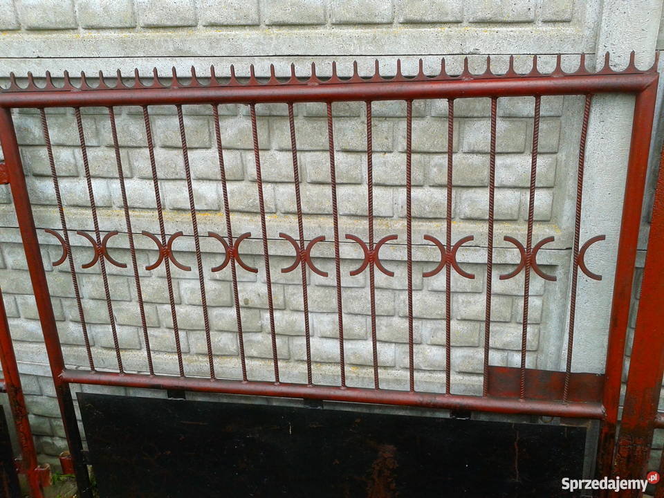 Brama wjazdowa z furtką SOLIDNA łódzkie Czarnocin