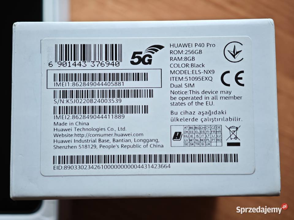 Huawei p40 pro wypadku Działa świętokrzyskie Busko-Zdrój sprzedam