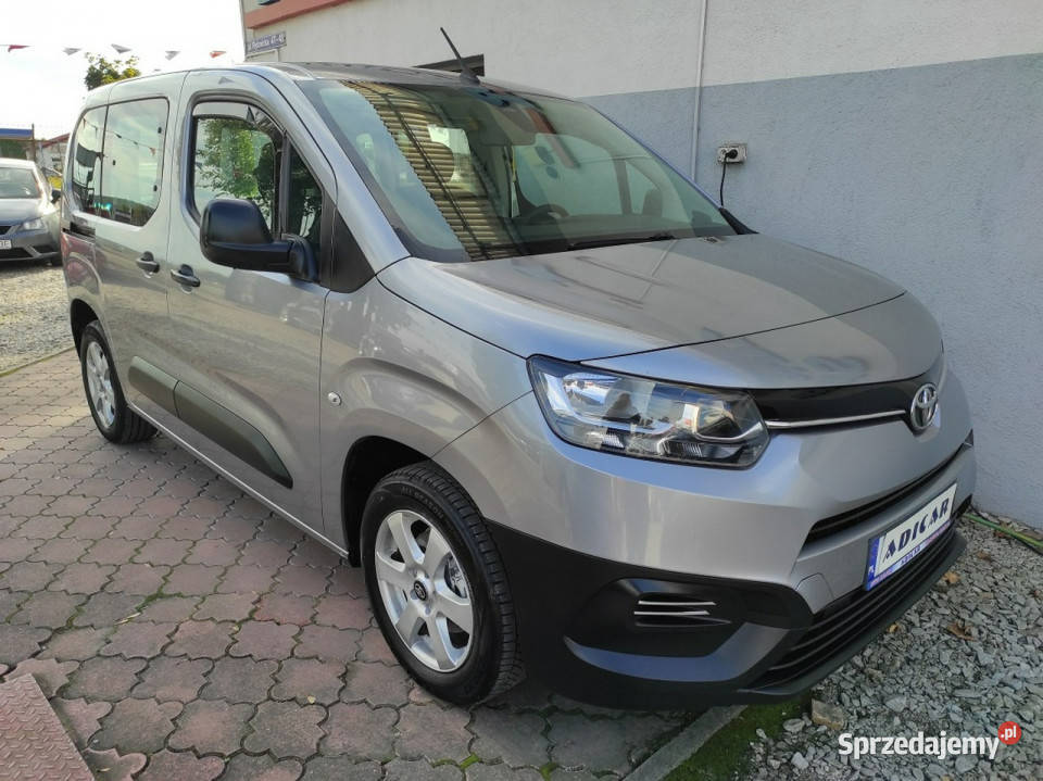 Toyota Proace City Verso klima Tempomat elszyby VAT marża Racibórz