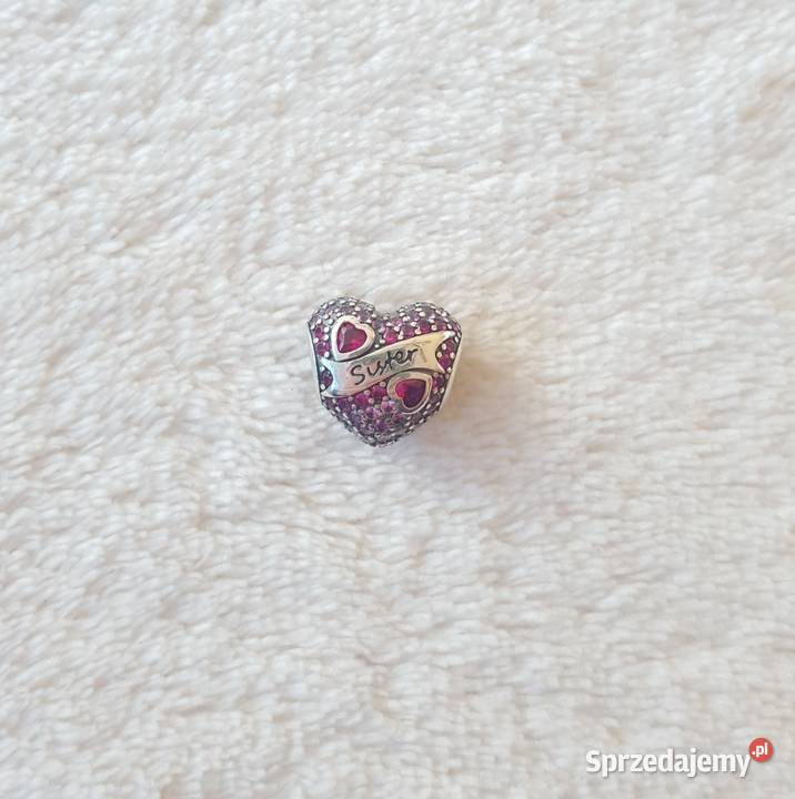 Koralik serce serduszko bead charms srebro 925 zachodniopomorskie Szczecin