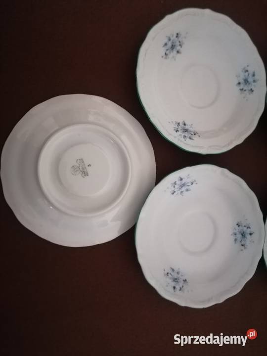 Spodek talerzyk deserowy porcelana łódzkie Łódź