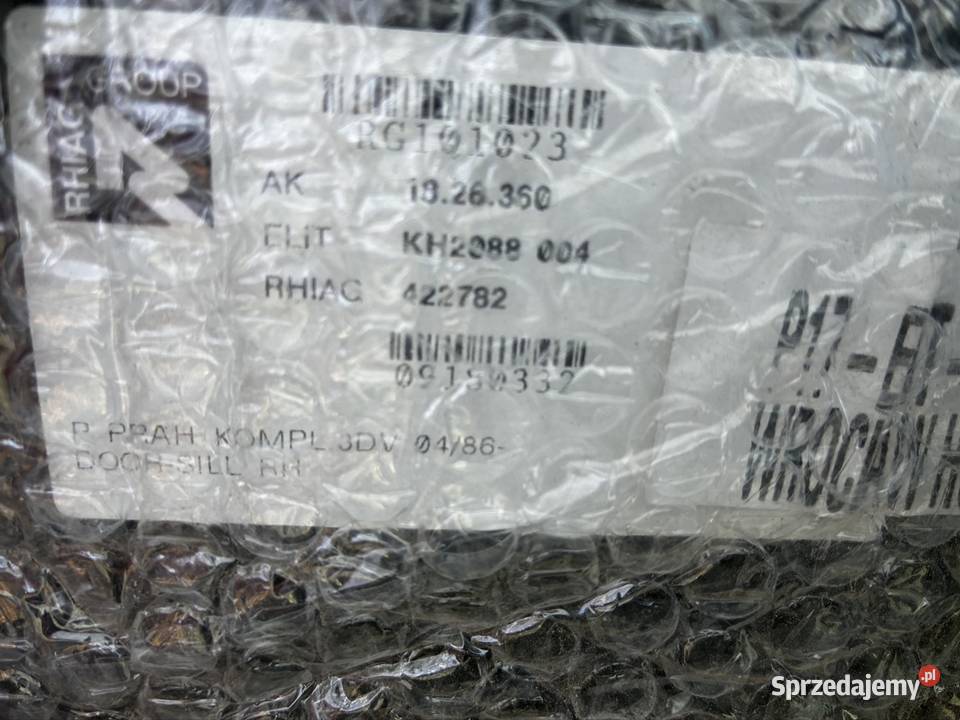 Reparaturki progów do Fiat Panda 1 sprzedam