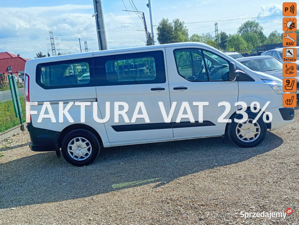 Ford Transit Custom 9osóbowy ładny I 2012 przyciemniane szyby sprzedam