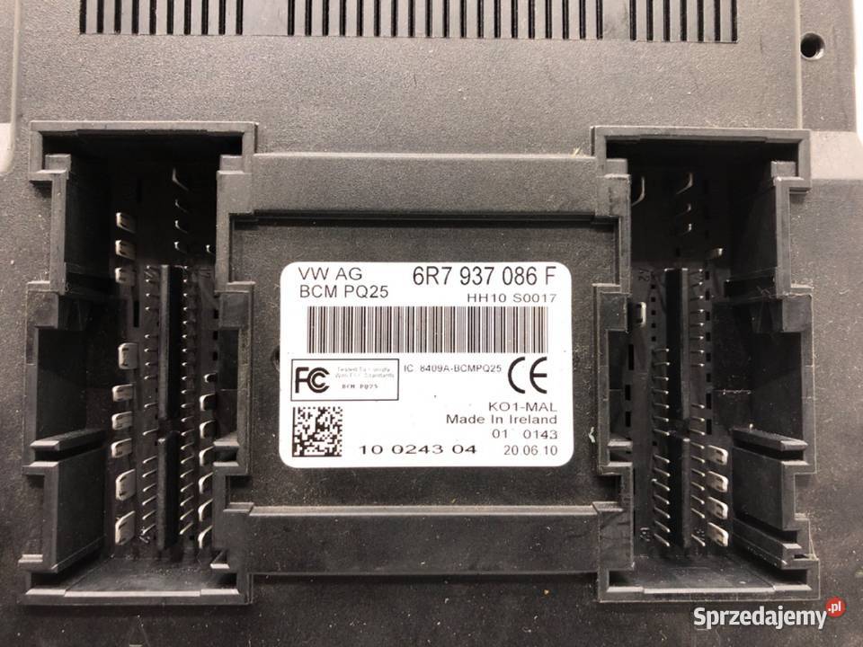 MODUŁ KOMFORTU SKODA ROOMSTER 6R7937086F Van Zestawy naprawcze