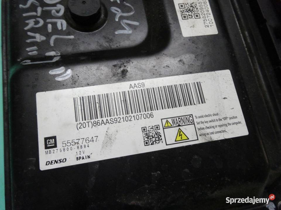 OPEL ASTRA J IV 17CDTI 10r sterownik komputer
