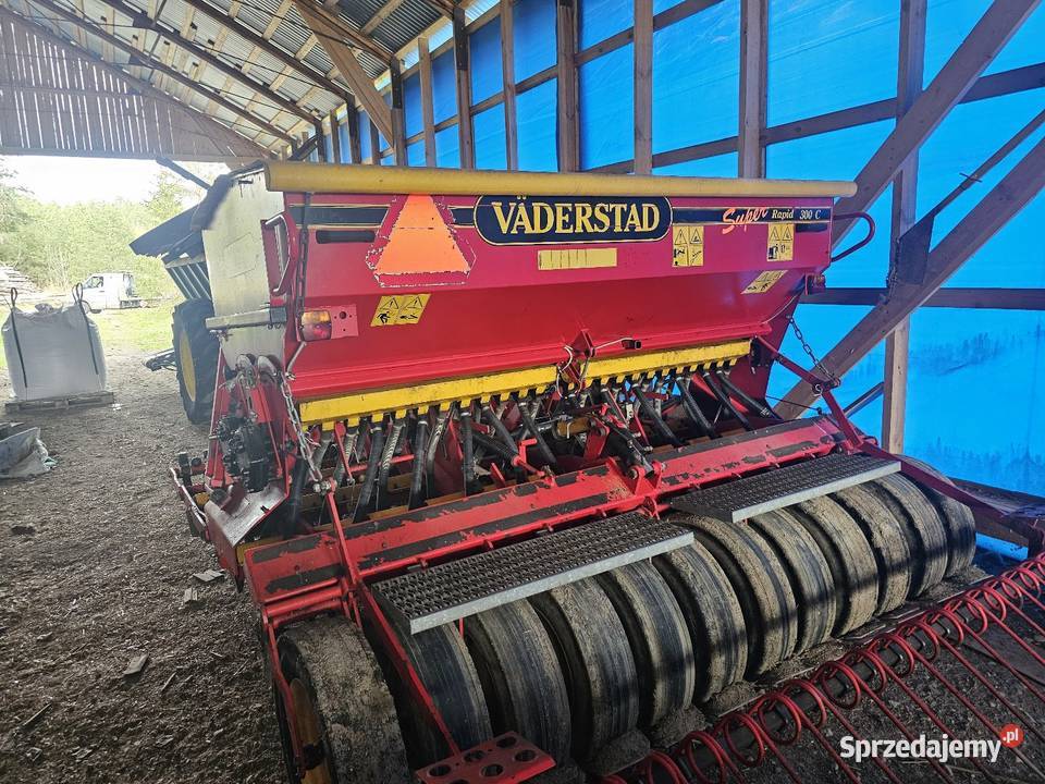Agregat uprawowy siewny Vderstad Rapid 300c stan podlaskie