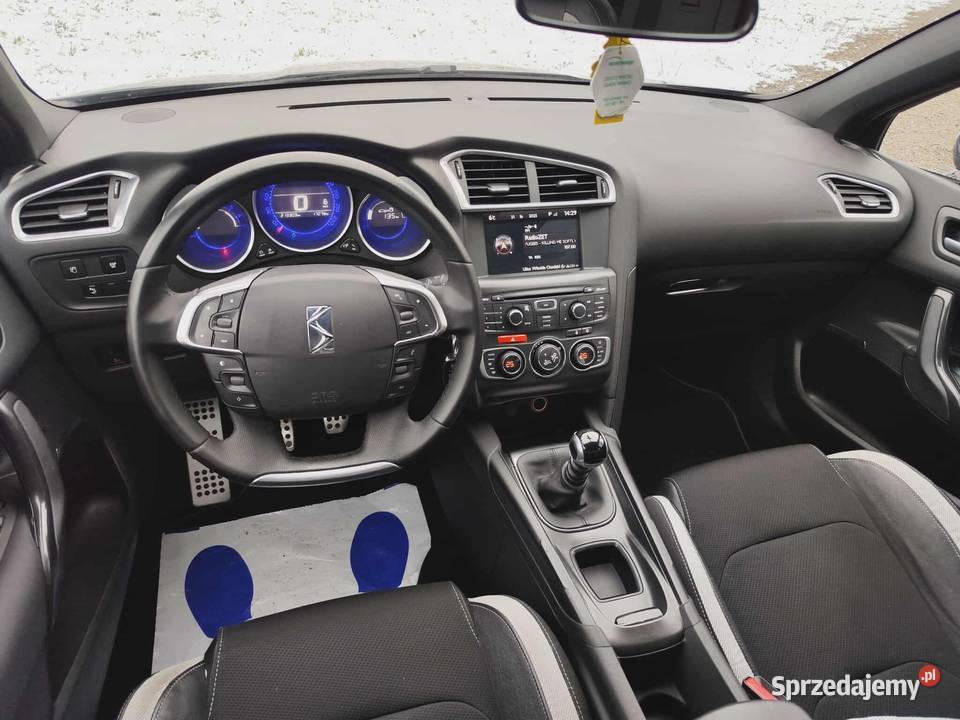 Citroen DS4 16 HDi LED Masaże Półskóry Tempomat nieuszkodzony Lublin