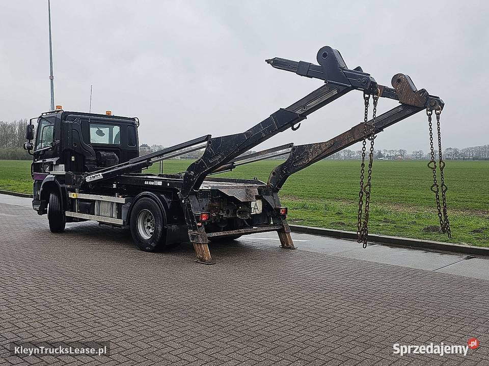 DAF CF 370 MANUAL 13T SYSTEM bramowiec 4x2 2016 Rok produkcji 2016 sprzedam