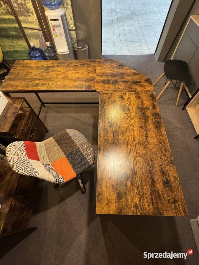 Komplet Industrial Loft biurko narożne Błonie sprzedam
