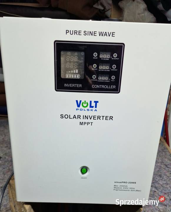 INVERTER SOLARNY MPPT 2200 S VOLT kujawsko-pomorskie Mrocza sprzedam