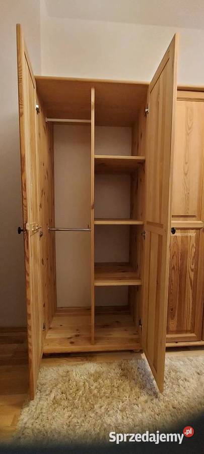 IKEA komplet drewnianych mebli Piastów