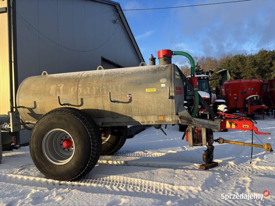 Beczkowóz 6000 litrów beczka szambiarka nieuszkodzony mazowieckie Myszyniec