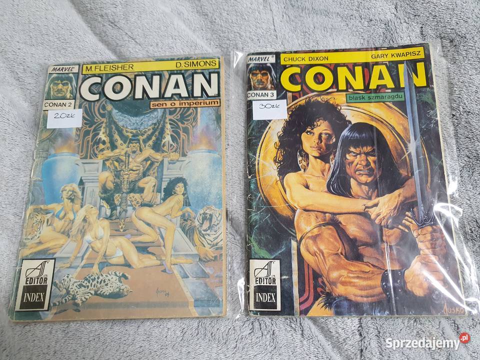 Conan Saga komplet 5 komiksów AS Editor Marvel Gdynia sprzedam