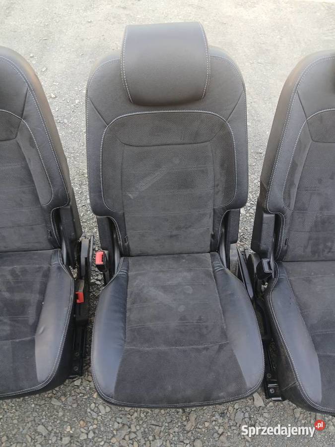 Fotele Siedzenia komplet skóra alcantara Ford S Rok produkcji 2013 Radłów