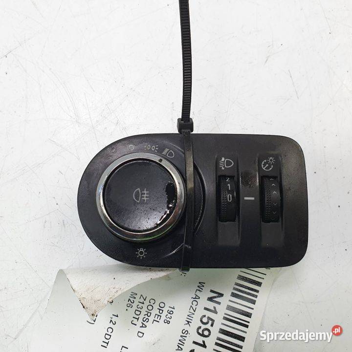WŁĄCZNIK ŚWIATEŁ OPEL CORSA D 13310330