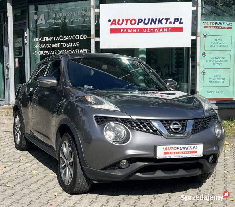 NISSAN Juke 2014r Salon Polska ASO I WŁ Tempomat śląskie Chorzów
