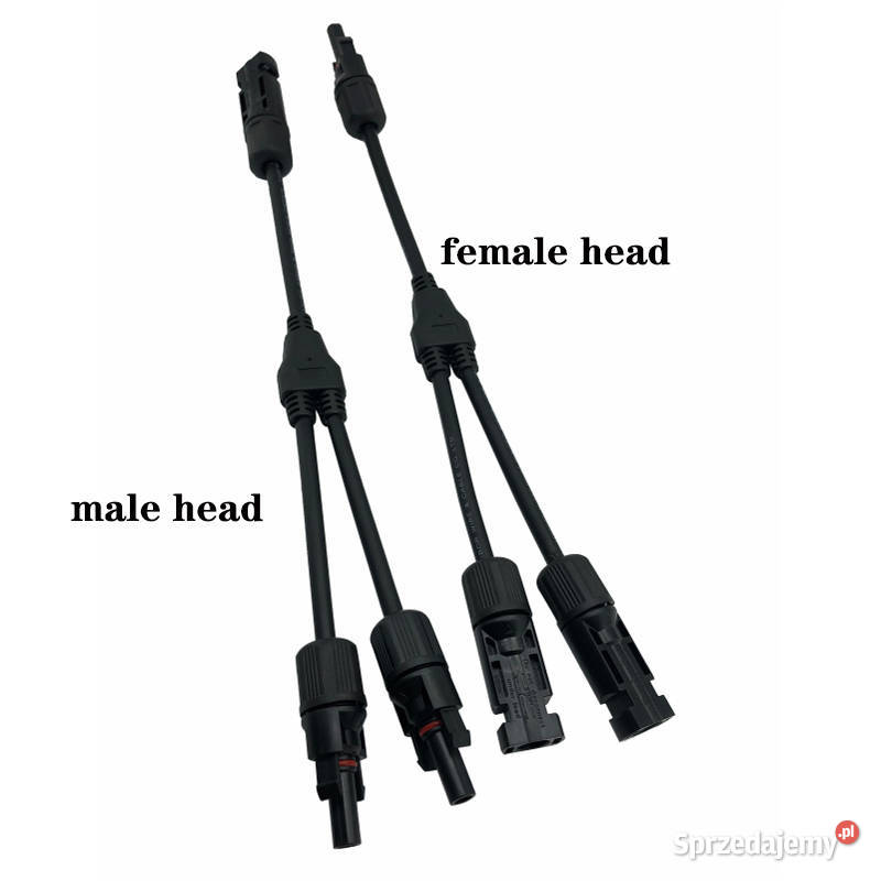 Rozgałęźnik trójnik MC4 para Akcesoria wielkopolskie Skalmierzyce