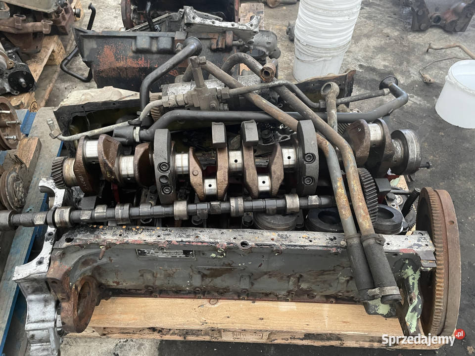 Deutz F6L913 wał korbowy tłoki korbowody miska wielkopolskie Jastrzębniki