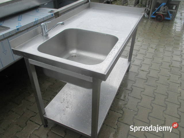 Zlew Gastronomiczny 1 komorowy z półką Ostrów Wielkopolski