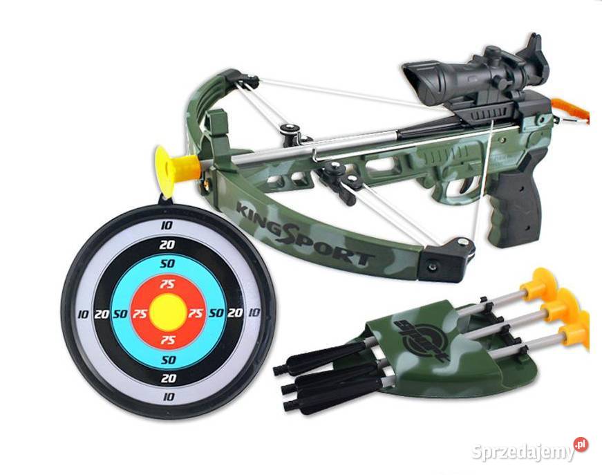 Kusza Laserowy Celownik Tarcza Kołczan Zestaw małopolskie Nowy Sącz sprzedam