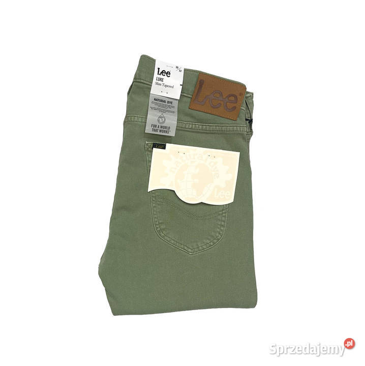 Spodnie męskie Lee Luke Greenstone Slim W30 L32 Kraków