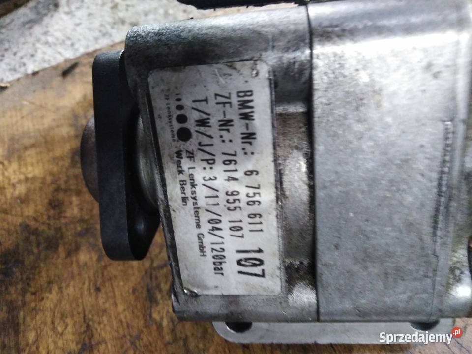 BMW pompa wspomagania 6756611 7614955107 osobowe Zawieszenie i układ kierowniczy Lubin