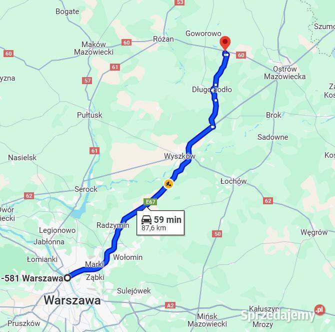 Działka budowlana 2 300 m2 w malowniczej okolicy Sprzedaż Nieruchomości Ulasek
