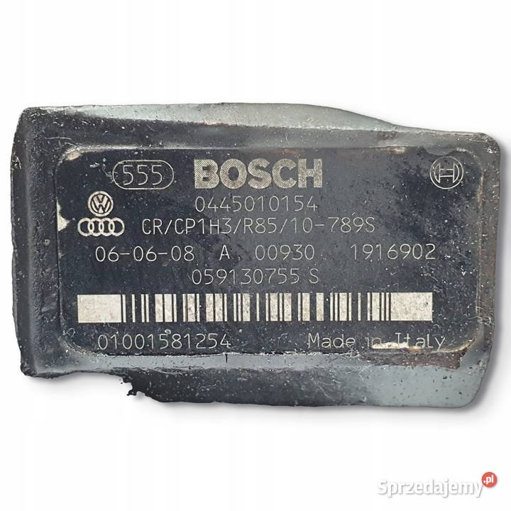 POMPA WTRYSKOWA AUDI A6 C6 27 TDI 0445010154 Chełm