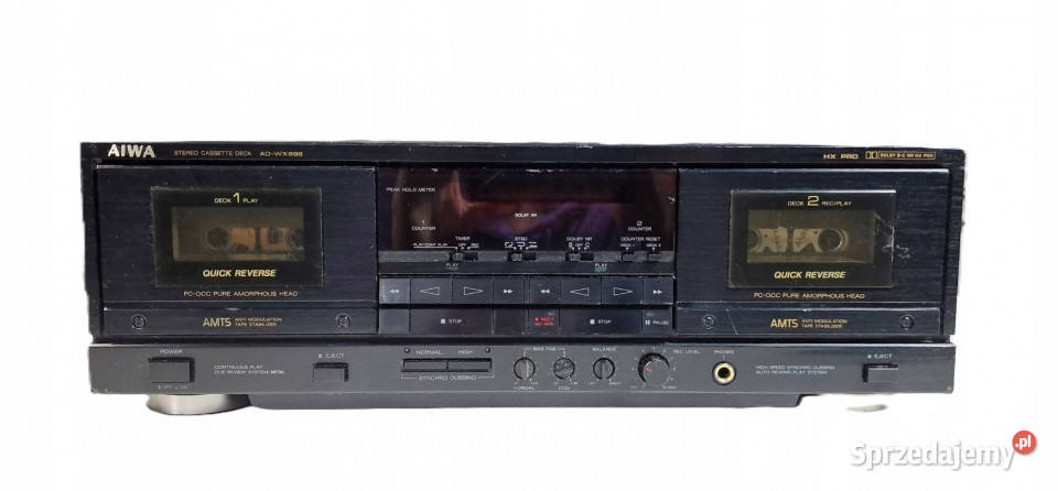 Magnetofon catette deck Aiwa ADWX888 AD WX 888 Międzychód
