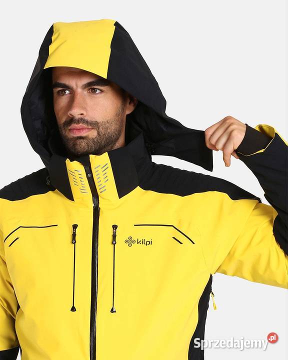 KILPI męska kurtka narciarska HYDER ŻÓŁTA 1599 Odzież sportowa