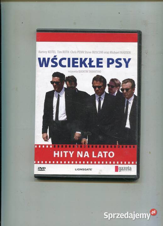 Wściekłe psy Film DVD 1 płyta Szczecin