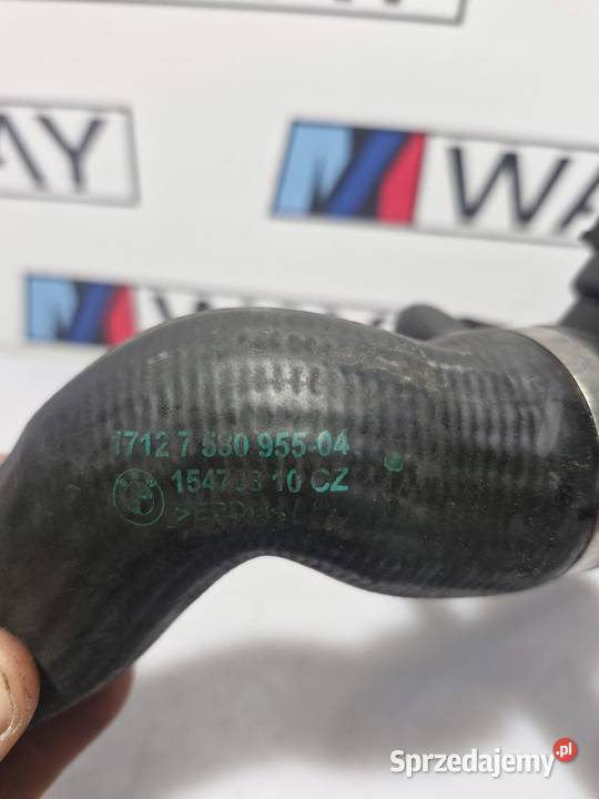 BMW F01 F02 RURKA PRZEWÓD WĄŻ CHŁODNICY 7580955 sprzedam