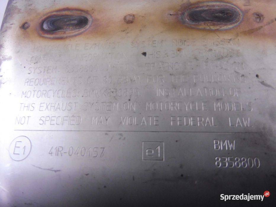 BMW F 900 XR K84 1824r tłumik wydech A296