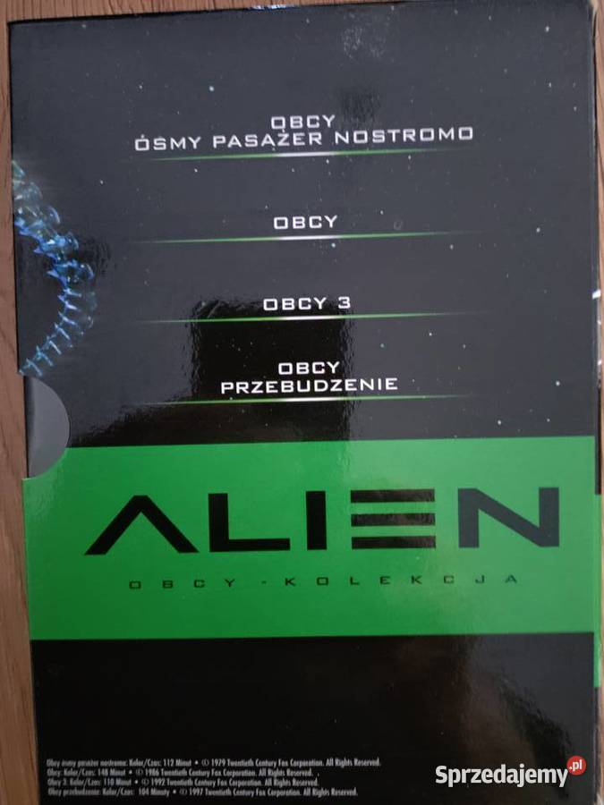 Filmy Obcy Alien kolekcja mazowieckie Warszawa