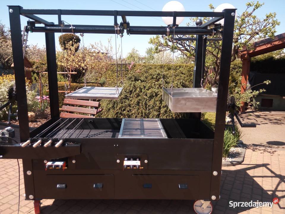Gastronomiczny grill cateringowy węglowy gazowy wielkopolskie Damasławek sprzedam