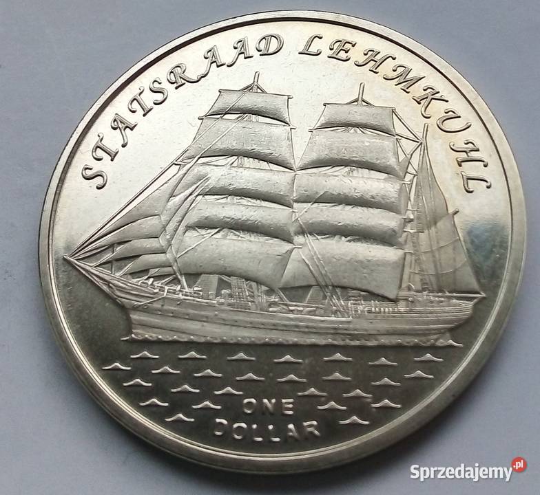 WYSPY GILBERTAONE DOLLAR2018 r STATSRAAD Antyki, Sztuka, Kolekcje Legionowo