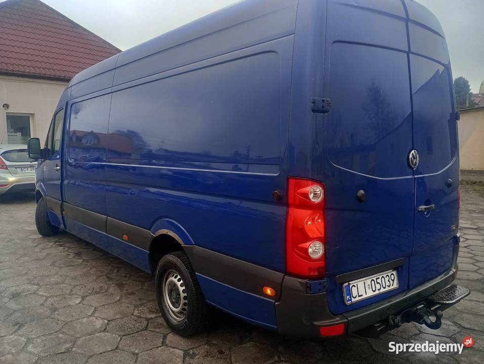 VW crafter 2012r 20 biturbo 160 klimahak bogate elektryczne lusterka Samochody dostawcze Kikół