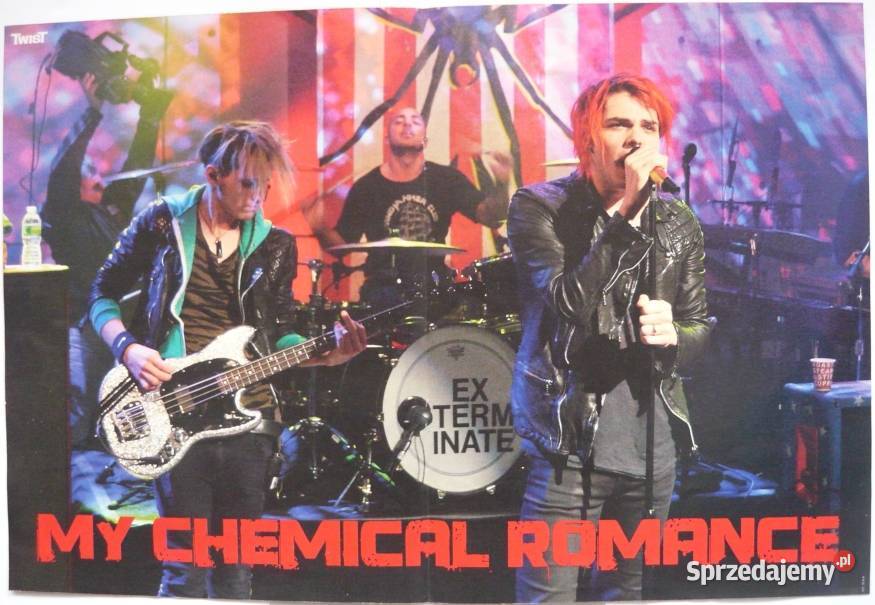 PLAKATY MY CHEMICAL BROTHERS WYPRZEDAŻ ŚWIAT Bydgoszcz sprzedam