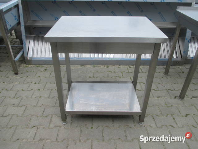 STÓŁ GASTRONOMICZNY CENTRALNY Z PÓŁKĄ 806085 Gastronomia Ostrów Wielkopolski