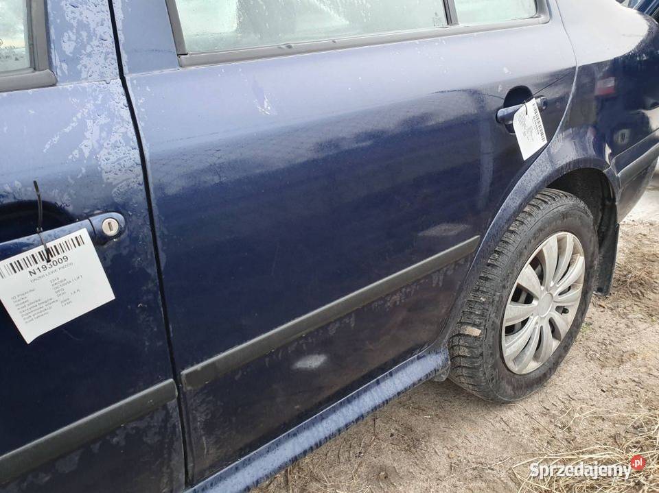 DRZWI LEWE TYŁ SKODA OCTAVIA I LIFT LF5U Pozostałe Lipno