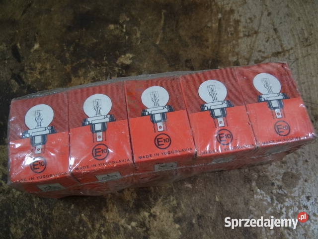 10x żarówki ELVELUX TGL 12v 4540w org DDR Żary
