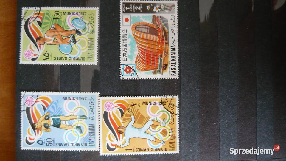 Znaczki RASALKHAMA Emiraty Arabskie Myszków