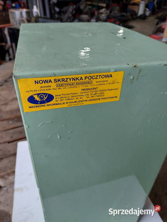 Skrzynka pocztowa Krosno sprzedam