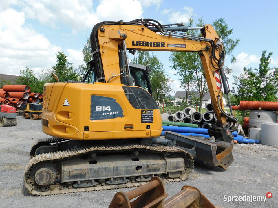 Liebherr 914 Compact 2014r ramie 3 częściowe Solec-Zdrój