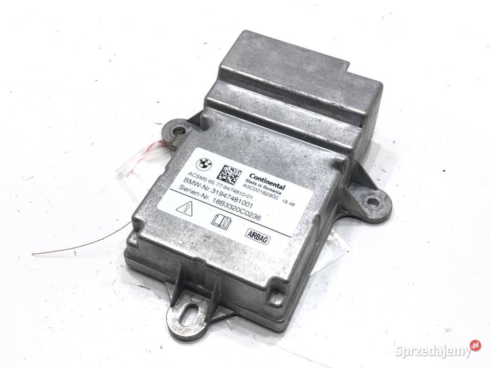 SENSOR AIRBAG BMW G30 9474810 CZUJNIK PODUSZKI osobowe podkarpackie sprzedam