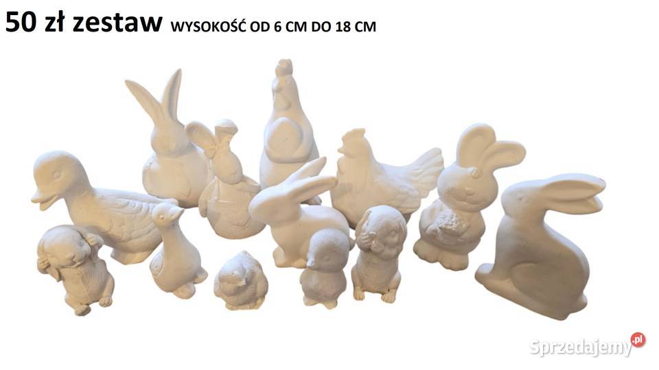 Figurki gipsowe do malowania odlew gipsowy dolnośląskie Wrocław sprzedam