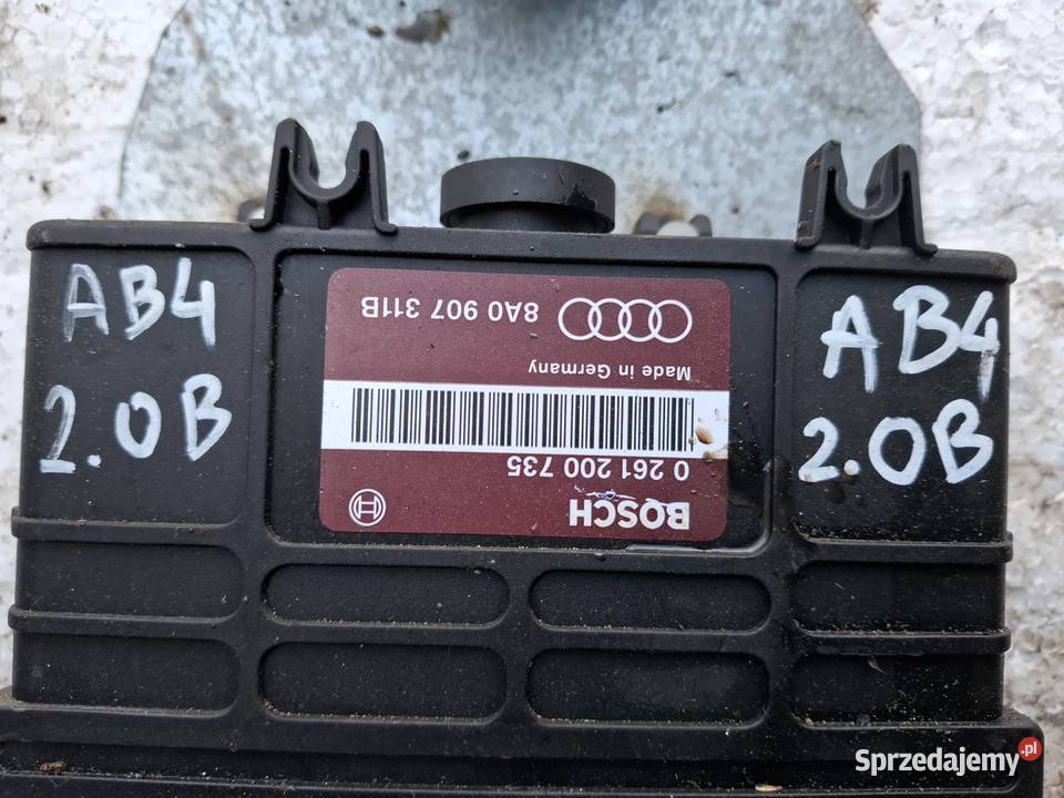 Komputer Sterownik Silnika Audi 80 B4 20B osobowe Wisznice