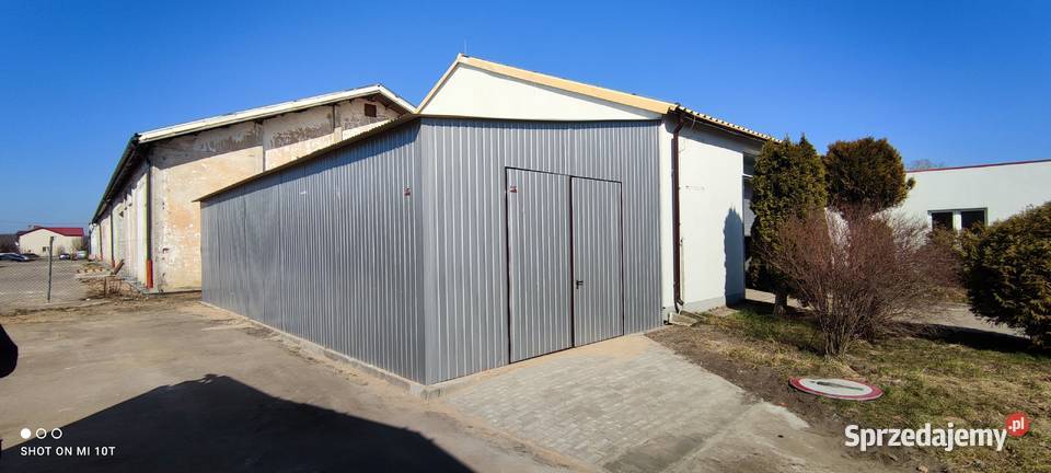 C56 Garaż Blaszany Hala Magazynowa MAGAZYN Wiaty blacha Międzychód