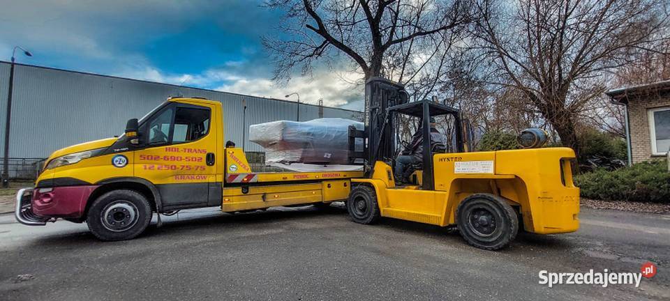 Kraków Wózki widłowe Załadunek Rozładunek maszyn Transport specjalistyczny